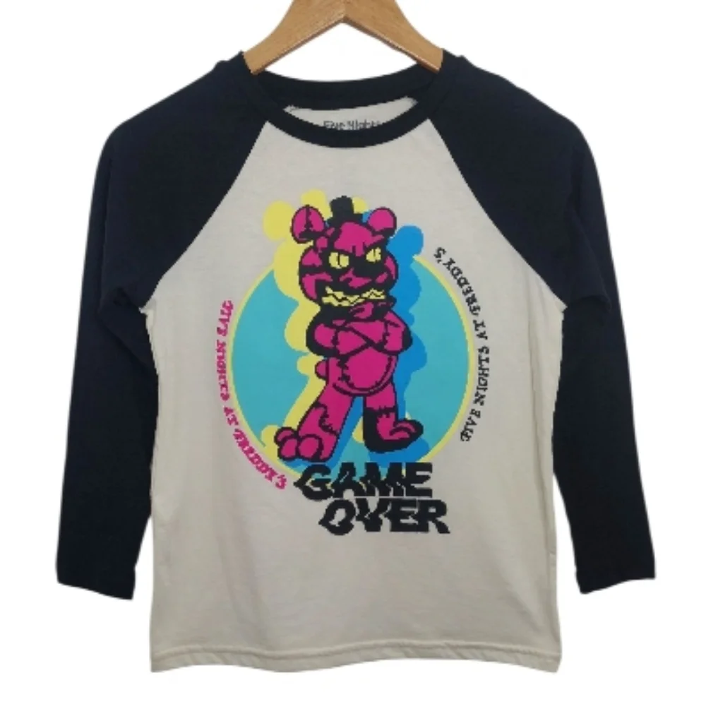 Five Nights At Freddy's Boy's Size Small 8 Shirt Top Tee Graphic Print Ragland